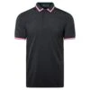 G/FORE Melange Tech Jersey Mens Golf Polo Shirt Charcoal Heather Grey -Teepeg Store image396753198
