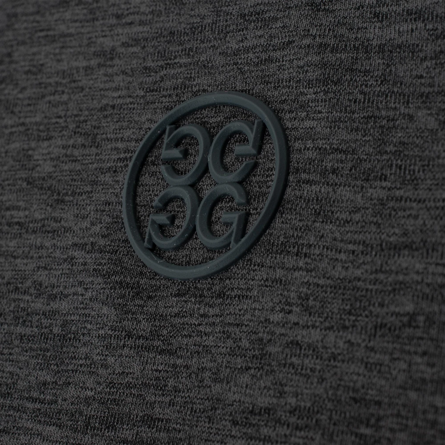 G/FORE Melange Tech Jersey Mens Golf Polo Shirt Charcoal Heather Grey 8 G/FORE Melange Tech Jersey Mens Golf Polo Shirt Charcoal Heather Grey - Image 6