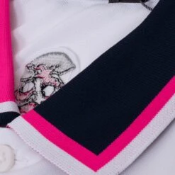 G/FORE Two Tone Collar Tech Pique Mens Golf Polo Shirt Snow -Teepeg Store image396754437