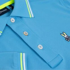 Psycho Bunny Alvin Sport Polo Cool Blue -Teepeg Store image397054299