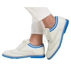 G/Fore Grosgrain Brogue Gallivanter Ladies Golf Shoes Snow/Racer 13 G/Fore Grosgrain Brogue Gallivanter Ladies Golf Shoes Snow/Racer -Teepeg Store image397323042