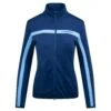J.Lindeberg J Lindeberg Seasonal Janice Ladies Golf Mid Layer Estate Blue -Teepeg Store image397525267