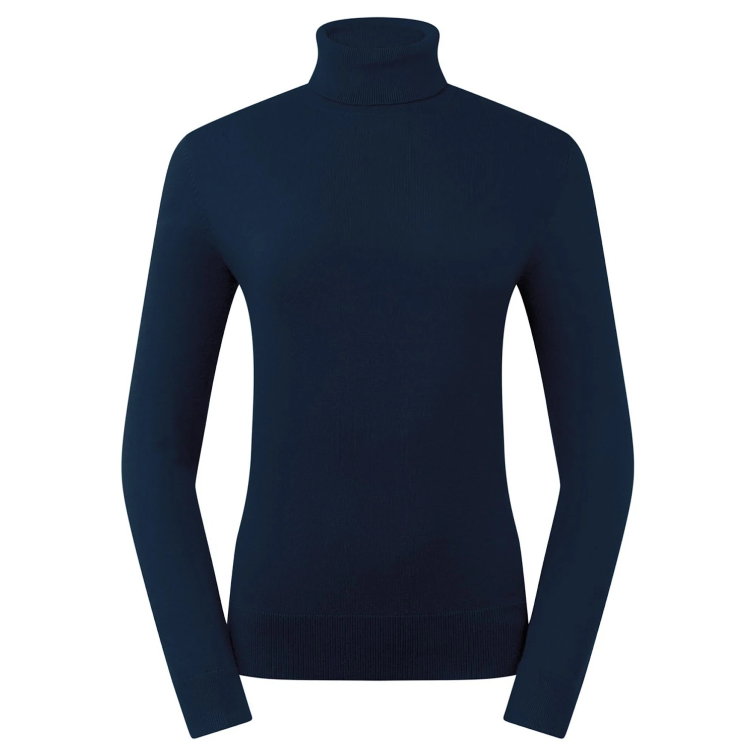 Pure Golf Glow Ladies Golf Roll Neck Navy 3 Pure Golf Glow Ladies Golf Roll Neck Navy