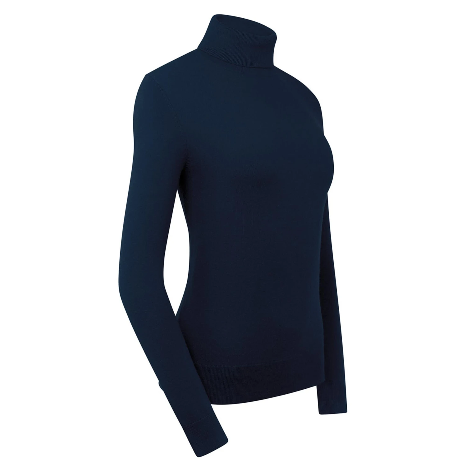 Pure Golf Glow Ladies Golf Roll Neck Navy 4 Pure Golf Glow Ladies Golf Roll Neck Navy - Image 2