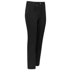 Pure Golf Bernie Lined Ladies Winter Golf Trousers Black 31 Inch -Teepeg Store image397855307