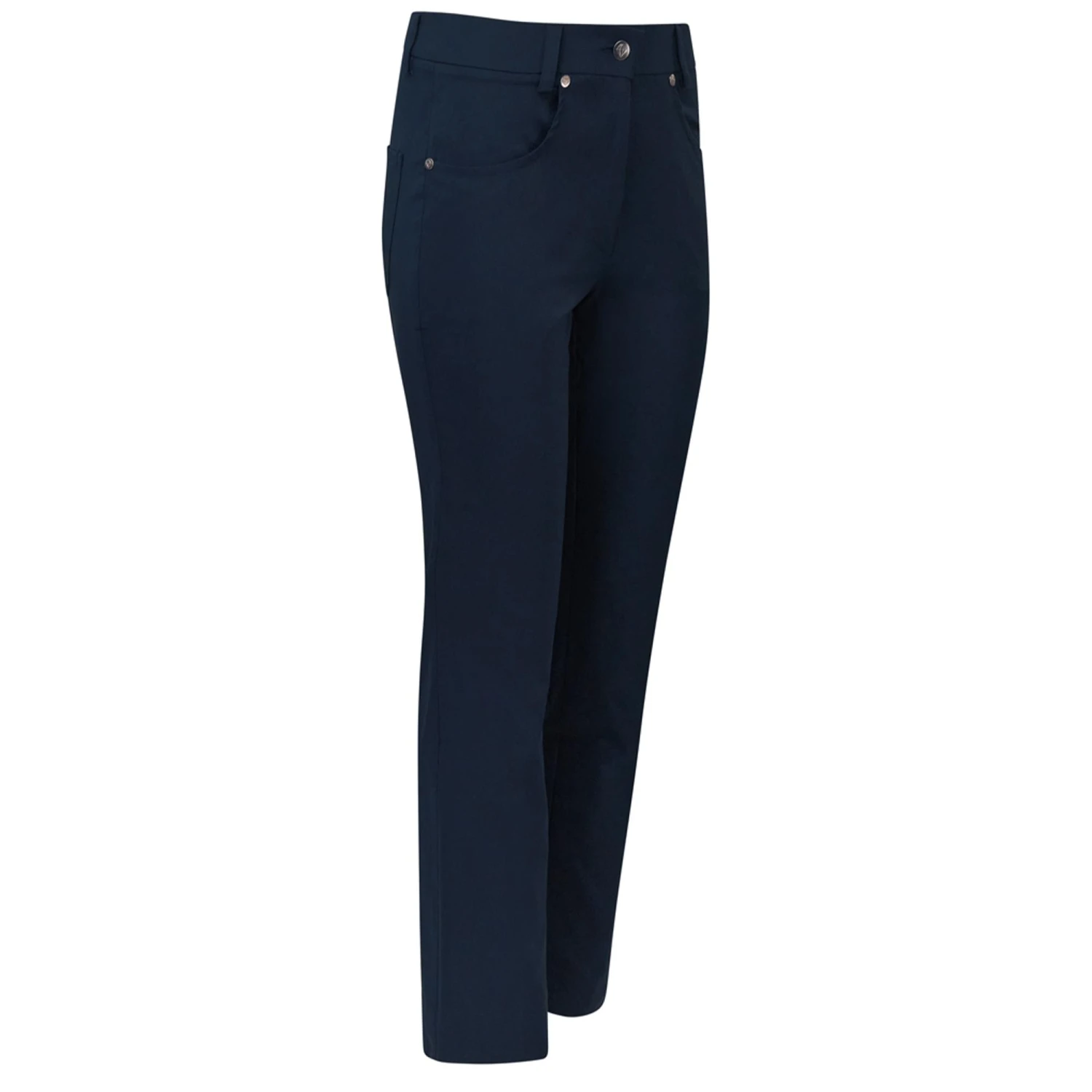 Pure Golf Bernie Lined Ladies Golf Trousers Navy 27 Inch 5 Pure Golf Bernie Lined Ladies Golf Trousers Navy 27 Inch - Image 3