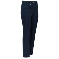 Pure Golf Bernie Lined Ladies Winter Golf Trousers Navy 31 Inch -Teepeg Store image397857136