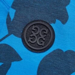 G/FORE Tonal Floral Luxe Mens Golf Mid Layer Racer 15 G/FORE Tonal Floral Luxe Mens Golf Mid Layer Racer -Teepeg Store image397894700