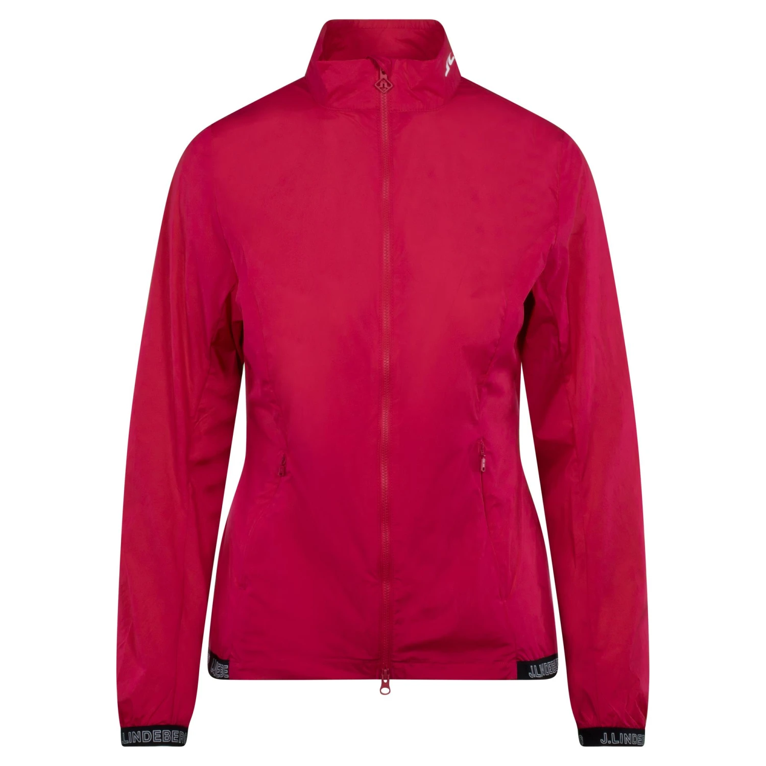 J.Lindeberg J Lindeberg Tenley Ladies Golf Jacket Little Rose Red 3 J.Lindeberg J Lindeberg Tenley Ladies Golf Jacket Little Rose Red