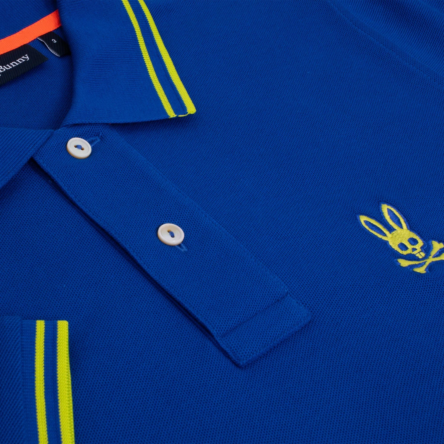 Psycho Bunny Posen Matte Pique Polo Shirt Surf The Web 5 Psycho Bunny Posen Matte Pique Polo Shirt Surf The Web - Image 3