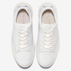 Cole Haan GrandPrø Crew Mens Golf Shoe White Leather Aventurine 30 Cole Haan GrandPrø Crew Mens Golf Shoe White Leather Aventurine -Teepeg Store image402399569