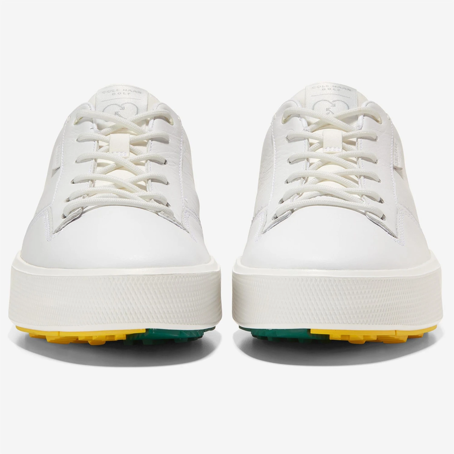 Cole Haan GrandPrø Crew Mens Golf Shoe White Leather Aventurine 18 Cole Haan GrandPrø Crew Mens Golf Shoe White Leather Aventurine - Image 16