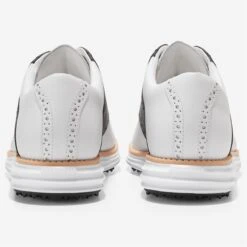 Cole Haan ØriginalGrand Saddle Mens Golf Shoe White/Black Croc Print -Teepeg Store image402400036