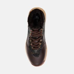 Duca Del Cosma Sonesta Ladies Golf Boot Brown -Teepeg Store image402448329