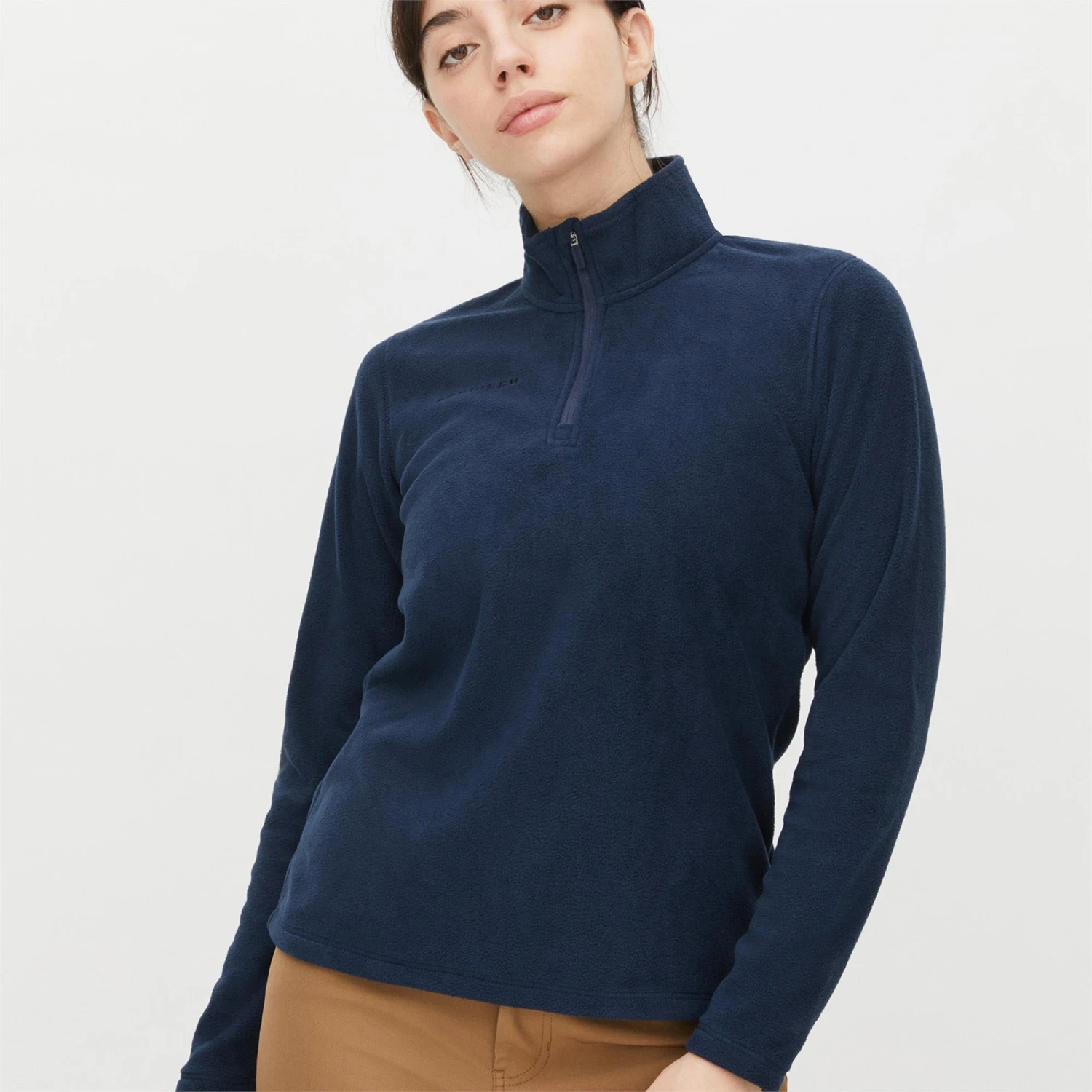 Rohnisch Polar Fleece Ladies Golf Base Layer Navy 4 Rohnisch Polar Fleece Ladies Golf Base Layer Navy - Image 2