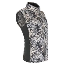 Pure Golf Annona Patterened Ladies Golf Gilet Champagne Orchid -Teepeg Store image402477449