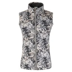 Pure Golf Annona Patterened Ladies Golf Gilet Champagne Orchid -Teepeg Store image402477461