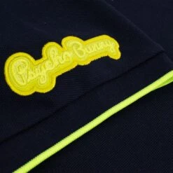 Psycho Bunny Cleveland Chainstitch Pique Polo Navy -Teepeg Store image402545401