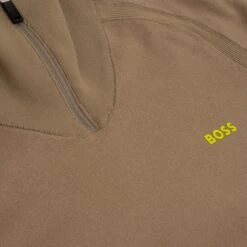 Boss Zilnar Knitted Mens Sweater Light Pastel Green -Teepeg Store image402547189