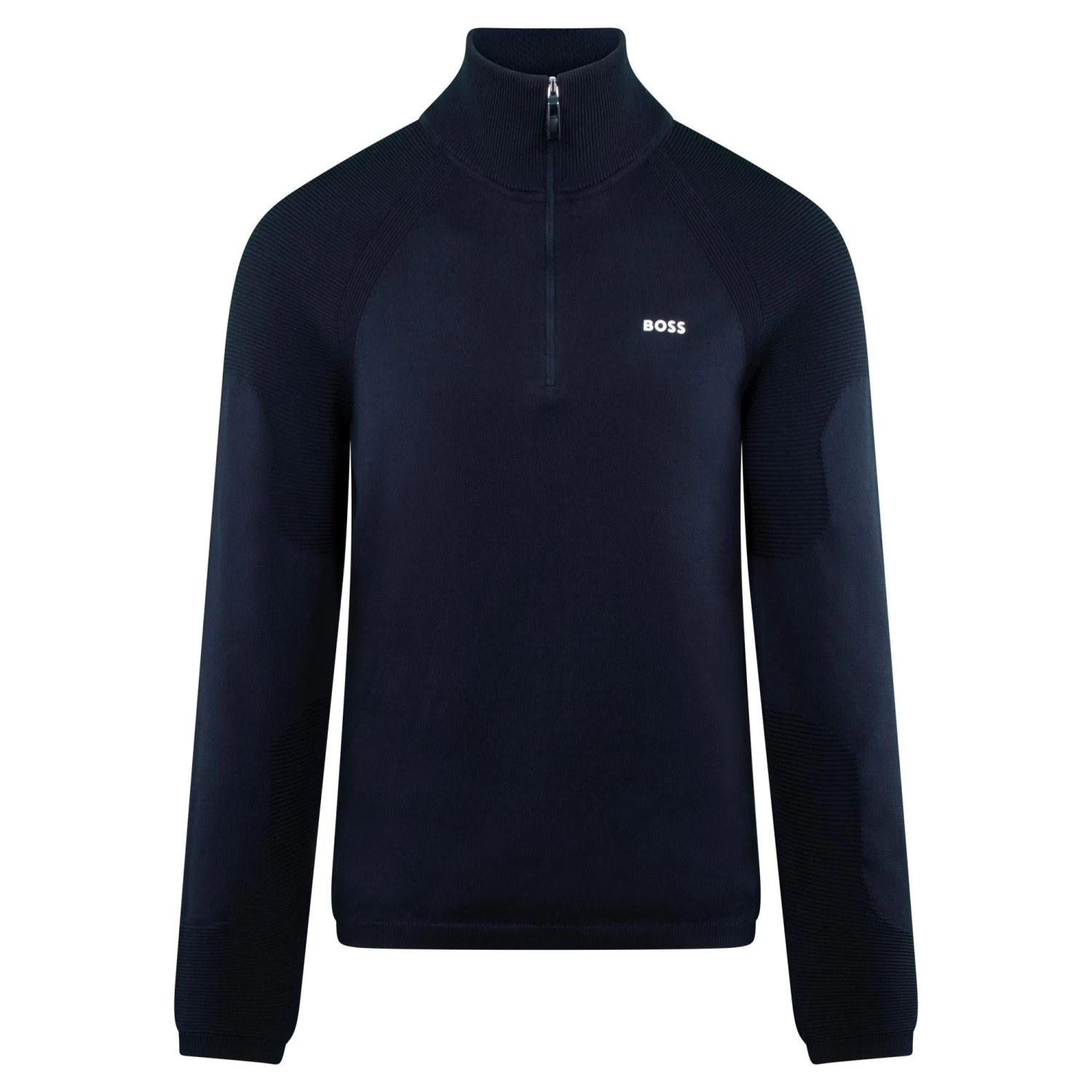 Boss Perform-X Knitted Mens Sweater Dark Blue 3 Boss Perform-X Knitted Mens Sweater Dark Blue