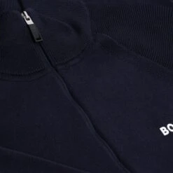 Boss Perform-X Knitted Mens Sweater Dark Blue 10 Boss Perform-X Knitted Mens Sweater Dark Blue -Teepeg Store image403449384