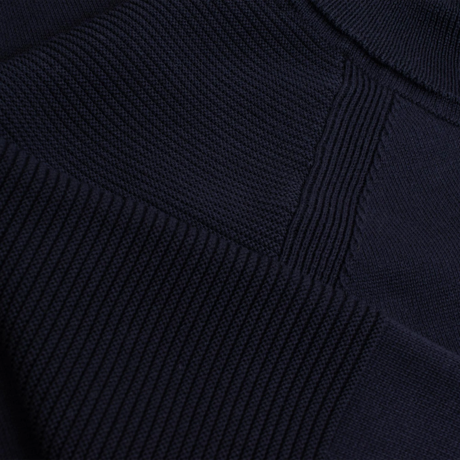 Boss Perform-X Knitted Mens Sweater Dark Blue 6 Boss Perform-X Knitted Mens Sweater Dark Blue - Image 4