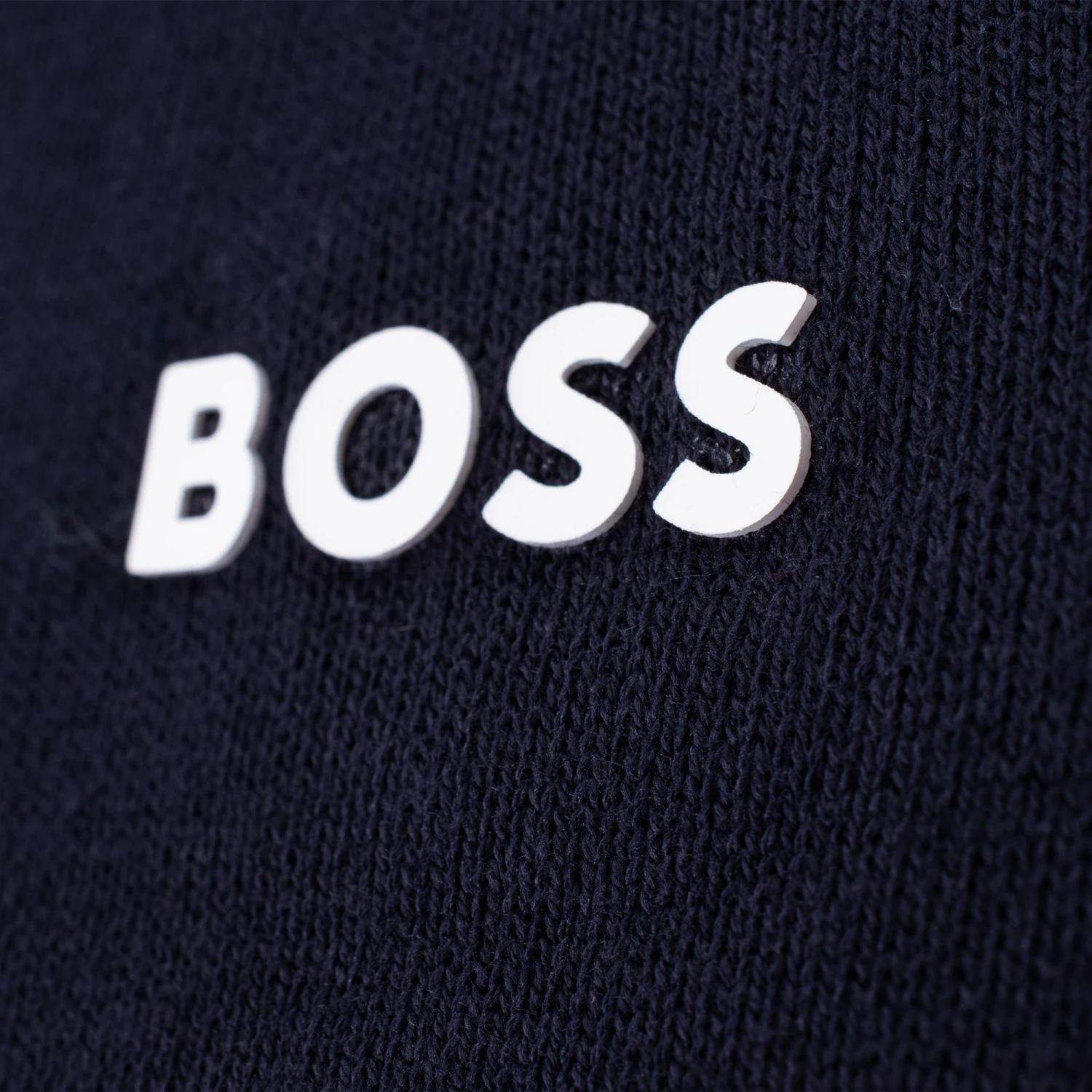 Boss Perform-X Knitted Mens Sweater Dark Blue 7 Boss Perform-X Knitted Mens Sweater Dark Blue - Image 5