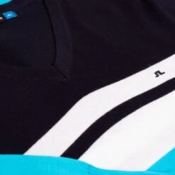 J.Lindeberg J Lindeberg Dunbar Striped Cotton Sweater Navy/Blue 25 J.Lindeberg J Lindeberg Dunbar Striped Cotton Sweater Navy/Blue -Teepeg Store image403450597