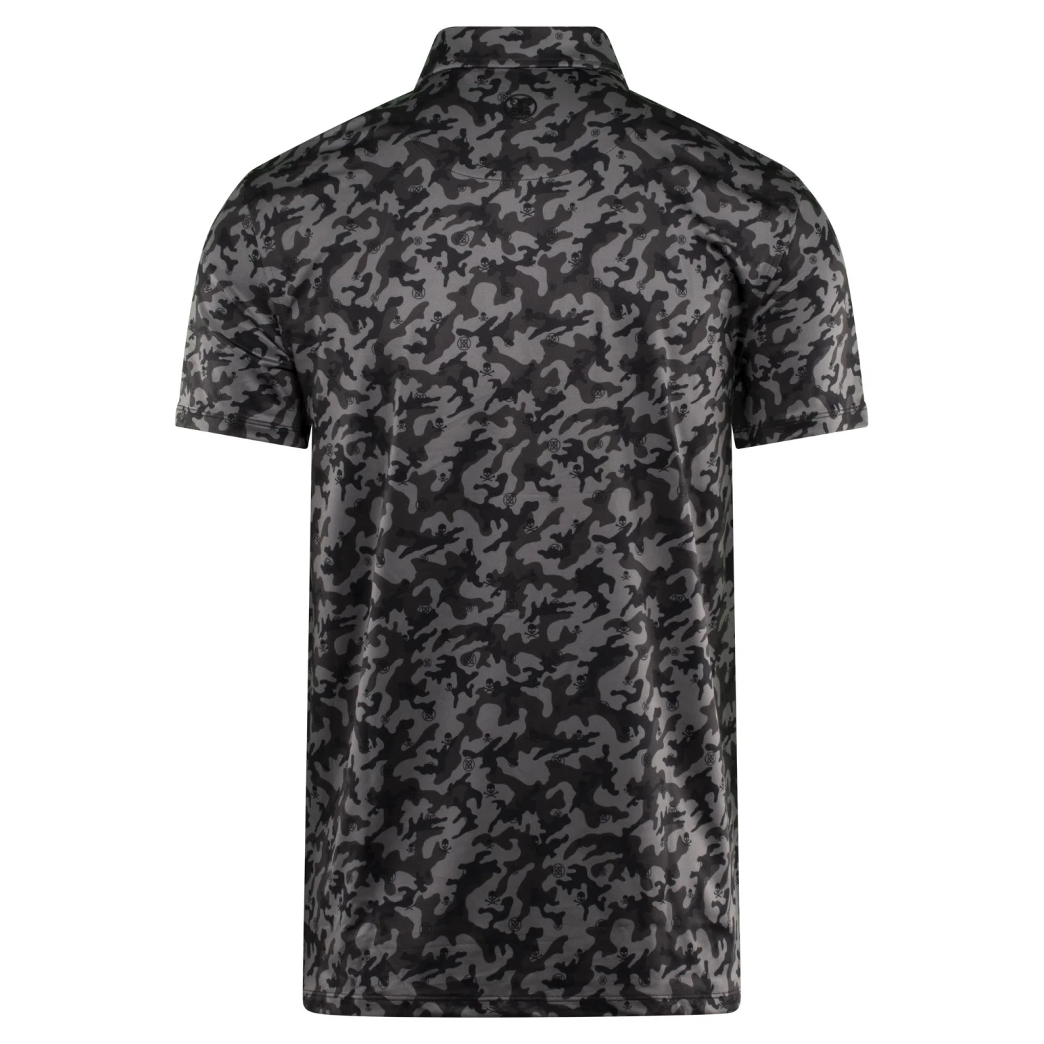 G/FORE Mapped Icon Camo Tech Jersey Polo Shirt Onyx 4 G/FORE Mapped Icon Camo Tech Jersey Polo Shirt Onyx - Image 2
