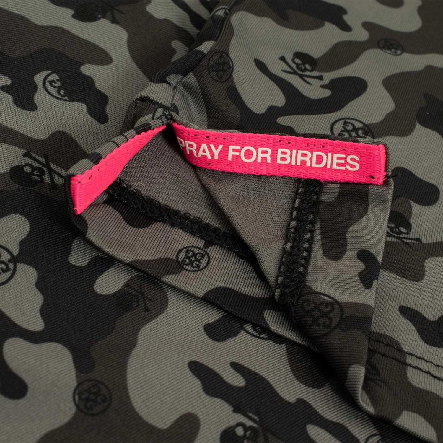 G/FORE Mapped Icon Camo Tech Jersey Polo Shirt Onyx 7 G/FORE Mapped Icon Camo Tech Jersey Polo Shirt Onyx - Image 5