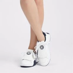 G/FORE Kiltie G.112 Ladies Golf Shoes Snow/Twilight -Teepeg Store image404482448