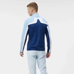 J.Lindeberg J Lindeberg Jarvis Mens Golf Mid Layer Little Boy Blue -Teepeg Store image405690996