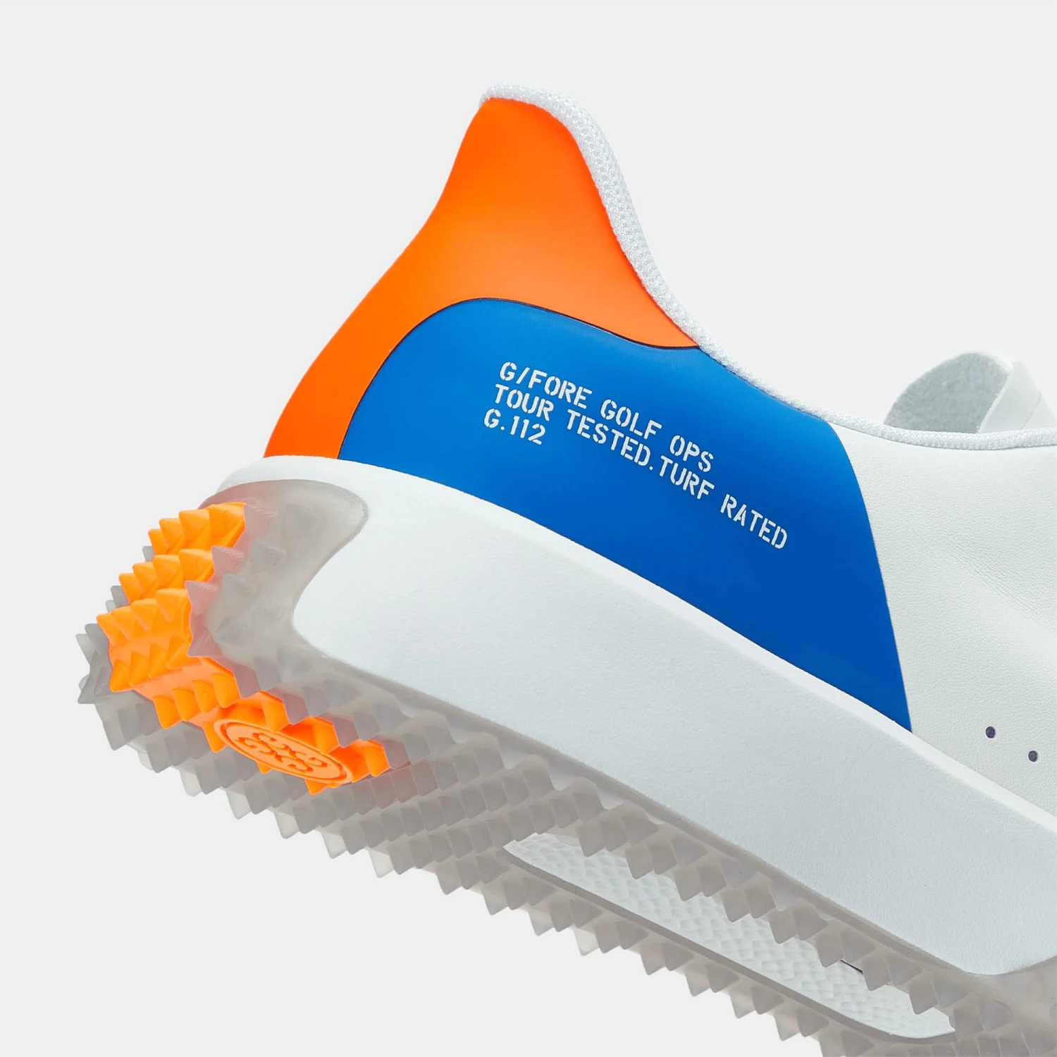 G/FORE Colour Block G.112 Mens Golf Shoes Snow 8 G/FORE Colour Block G.112 Mens Golf Shoes Snow - Image 6