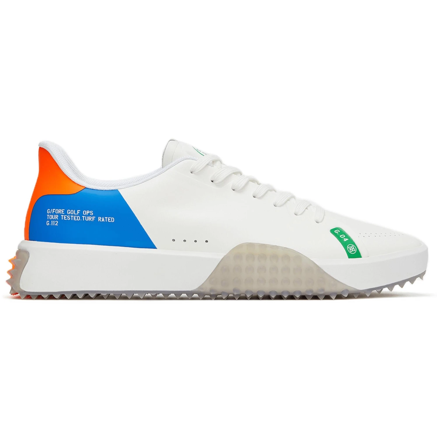 G/FORE Colour Block G.112 Mens Golf Shoes Snow 19 G/FORE Colour Block G.112 Mens Golf Shoes Snow - Image 17