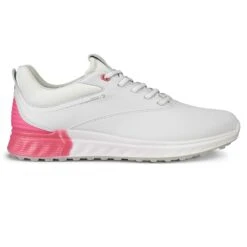 Ecco S-Three Gore-Tex Ladies Golf Shoes White/Bubble Gum -Teepeg Store image407111085