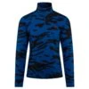 J.Lindeberg J Lindeberg Luke Print Mens Golf Mid Layer Neptune Nautical Blue -Teepeg Store image407120970