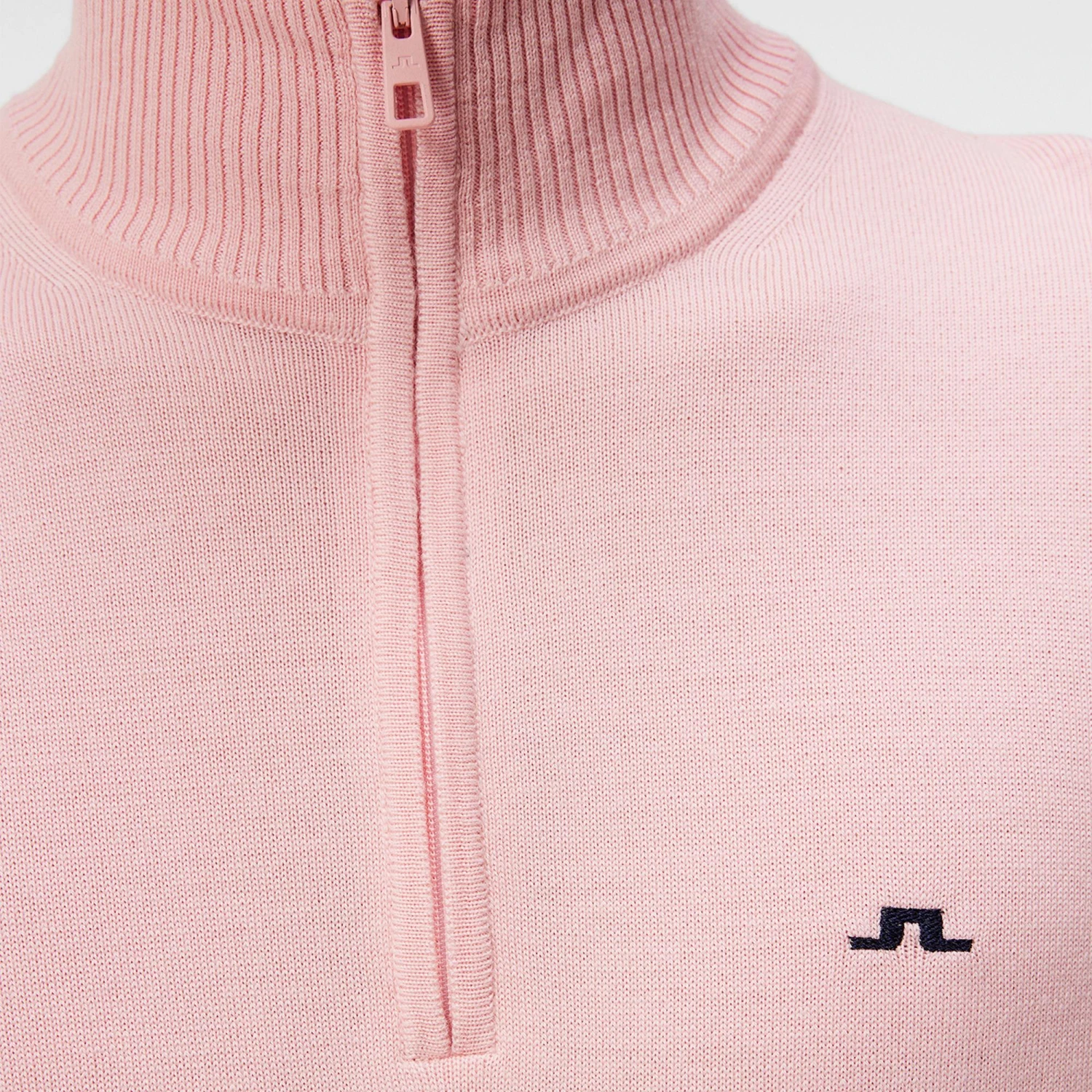 J.Lindeberg J Lindeberg Kian Tour Merino Zipped Neck Mens Golf Sweater Powder Pink 16 J.Lindeberg J Lindeberg Kian Tour Merino Zipped Neck Mens Golf Sweater Powder Pink - Image 14