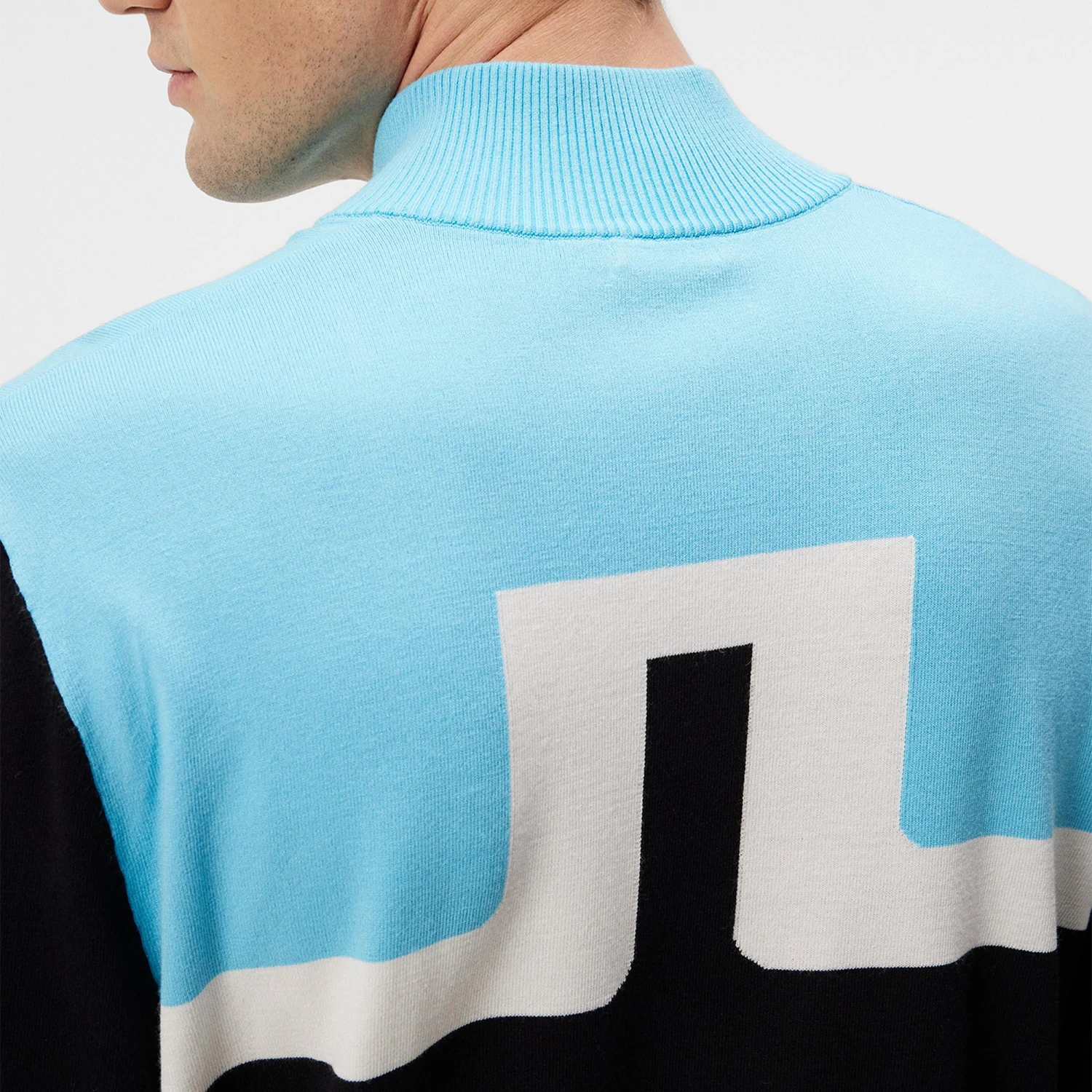 J.Lindeberg J Lindeberg Jeff Knitted Mens Golf Sweater Black 16 J.Lindeberg J Lindeberg Jeff Knitted Mens Golf Sweater Black - Image 14