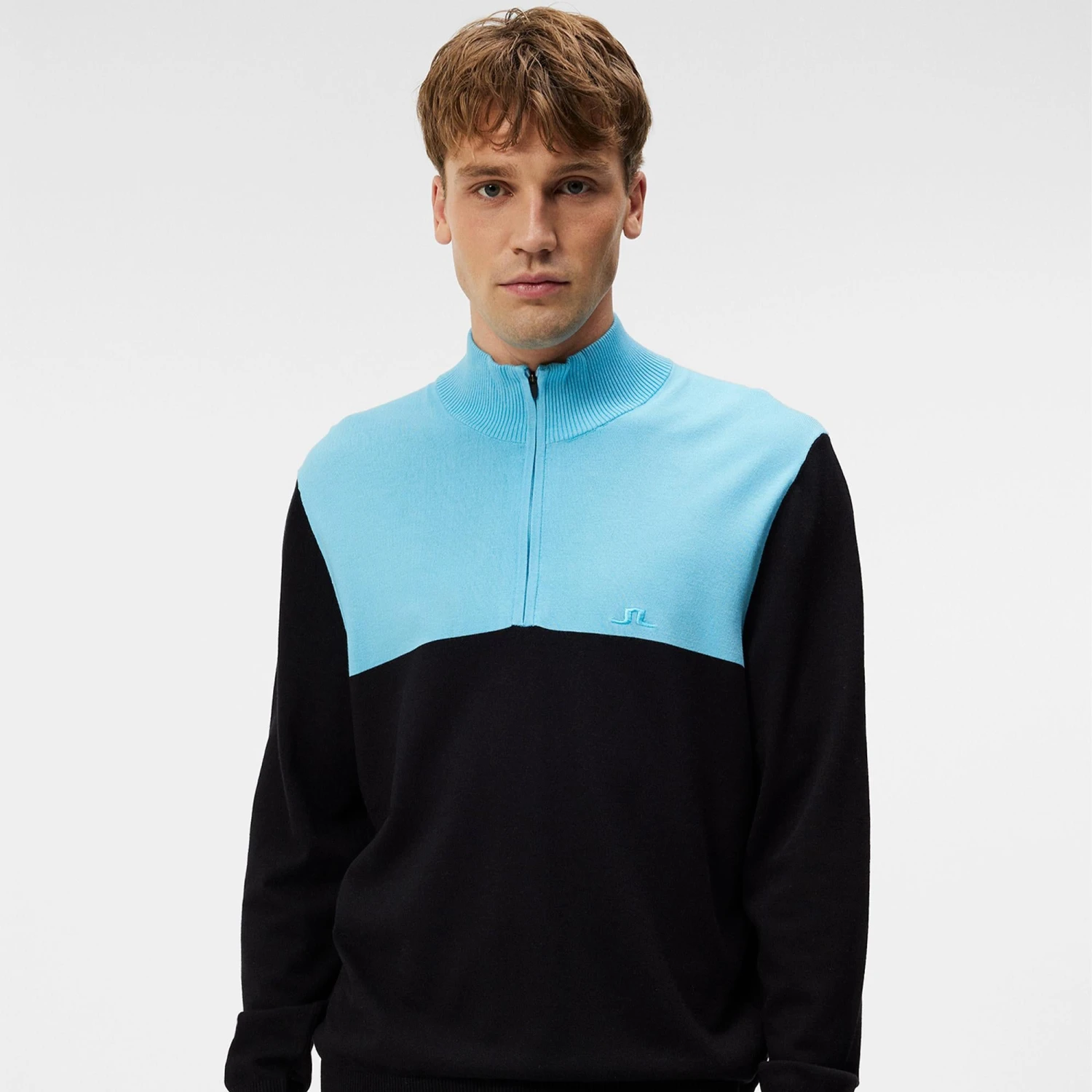 J.Lindeberg J Lindeberg Jeff Knitted Mens Golf Sweater Black 19 J.Lindeberg J Lindeberg Jeff Knitted Mens Golf Sweater Black - Image 17