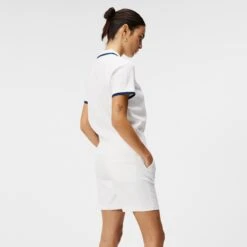 J.Lindeberg J Lindeberg Feline Knitted Ladies Polo Shirt White -Teepeg Store image407204736