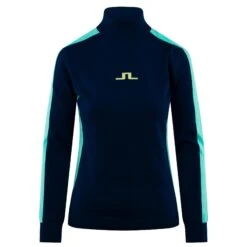 J.Lindeberg J Lindeberg Adia Knitted Ladies Golf Sweater Estate Blue 29 J.Lindeberg J Lindeberg Adia Knitted Ladies Golf Sweater Estate Blue -Teepeg Store image407208565