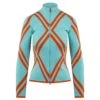 J.Lindeberg J Lindeberg Flora Knitted Ladies Golf Sweater Aruba Blue -Teepeg Store image407208747
