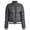 Ladies G/FORE Coated Nylon Melange Puffer Jacket Charcoal Heather Grey -Teepeg Store image408642400