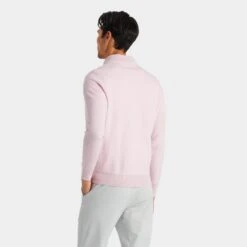 G/FORE V Neck Merino Quarter Zip Knitted Sweater Trifle -Teepeg Store image408645615