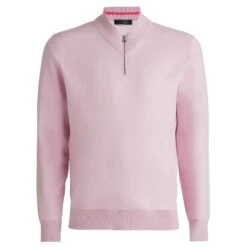 G/FORE V Neck Merino Quarter Zip Knitted Sweater Trifle -Teepeg Store image408645622