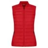 Rohnsich Force Ladies Golf Vest Flame Scarlet -Teepeg Store image409215719