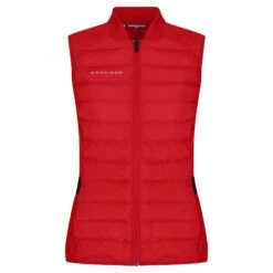 Rohnsich Force Ladies Golf Vest Flame Scarlet