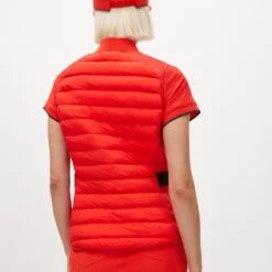 Rohnsich Force Ladies Golf Vest Flame Scarlet 10 Rohnsich Force Ladies Golf Vest Flame Scarlet -Teepeg Store image409215724