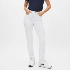Rohnisch Chie Comfort Stretch Ladies Golf Pants 32 Inch Leg White 24 Rohnisch Chie Comfort Stretch Ladies Golf Pants 32 Inch Leg White -Teepeg Store image409228988