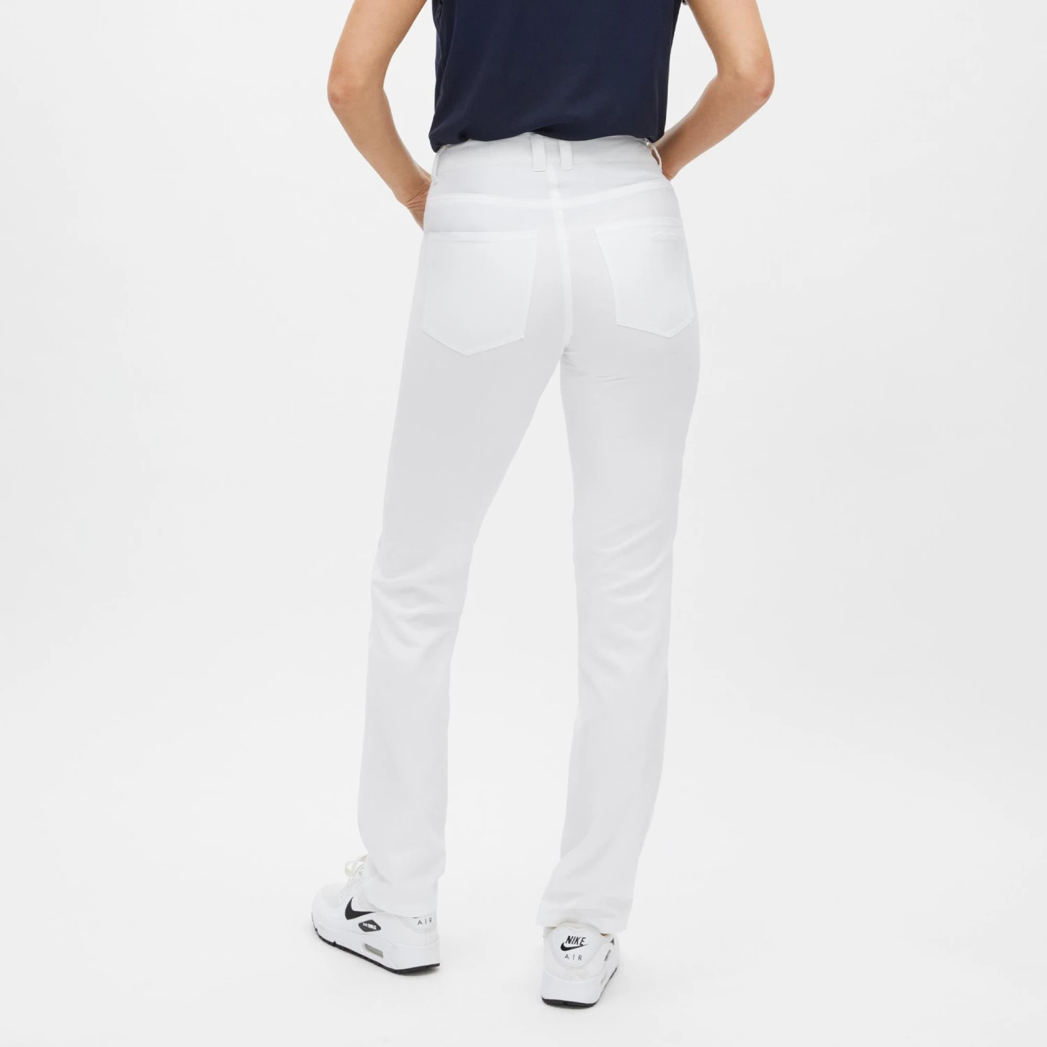 Rohnisch Chie Comfort Stretch Ladies Golf Pants 32 Inch Leg White 14 Rohnisch Chie Comfort Stretch Ladies Golf Pants 32 Inch Leg White - Image 12
